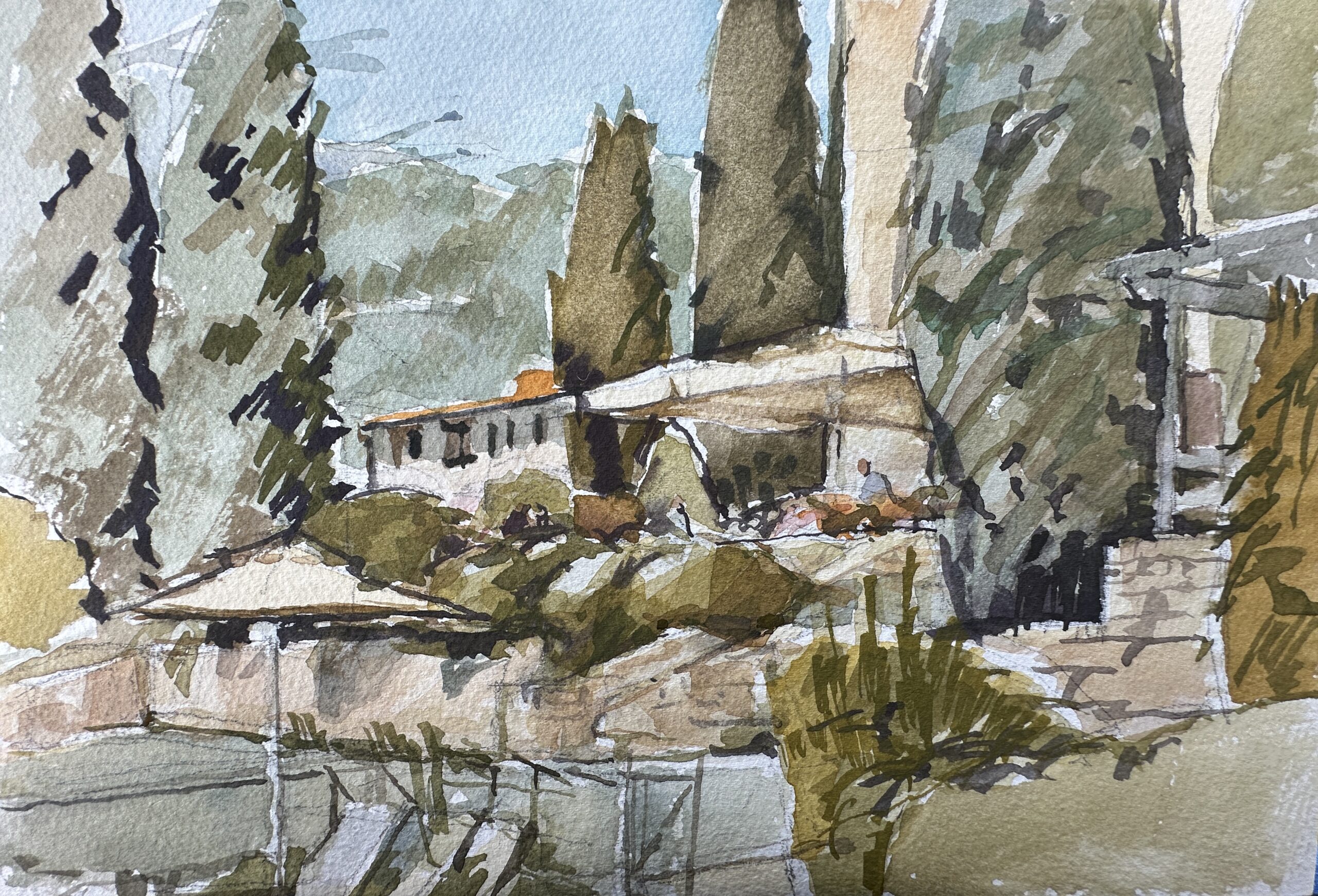 Italian villa