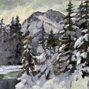 Lake Louise winter scenes